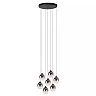 TAMINO pendant light Ø52 cm LED dimmable 7x7W 3000K Black (Lucide)