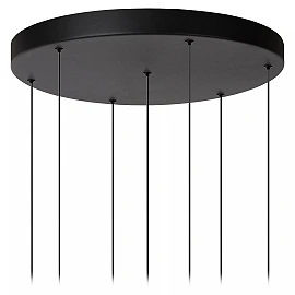 TAMINO pendant light Ø52 cm LED dimmable 7x7W 3000K Black (Lucide)