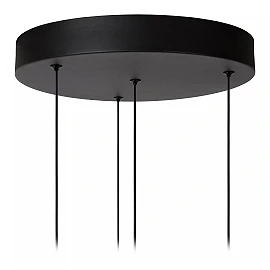 TAMINO pendant light Ø36 cm LED dimmable 4x5.2W 3000K Black (Lucide)