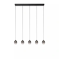 TAMINO pendant light LED 5.6 W 3000K black (Lucide)