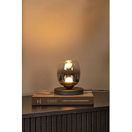 TAMINO table lamp Ø15 cm LED 6 W 3000K black (Lucide)