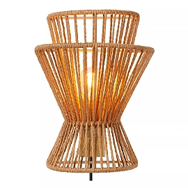 TASMAN Wall light 1xE14 natural (Lucide)