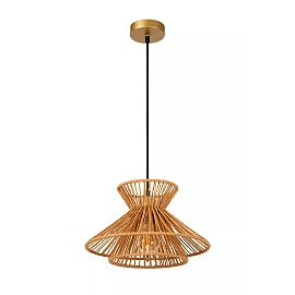 TASMAN Pendant light 1xE27 natural (Lucide)