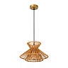 TASMAN Pendant light 1xE27 natural (Lucide)