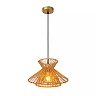 TASMAN Pendant light 1xE27 natural (Lucide)