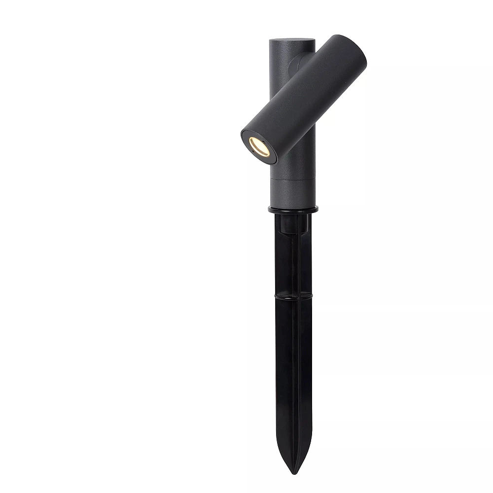 TATUM Garden spotlight 1x4.5W Integrated LED IP65 Anthracite (Lucide)