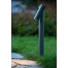 TATUM Bollard light 1x5W Integrated LED IP65 Anthracite (Lucide)