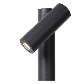 TATUM Bollard light 1x5W Integrated LED IP65 Anthracite (Lucide)
