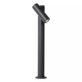 TATUM Bollard light 1x5W Integrated LED IP65 Anthracite (Lucide)