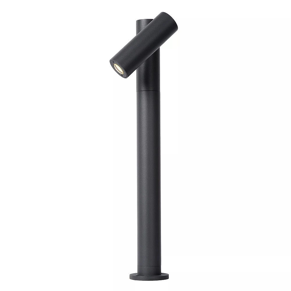 TATUM Bollard light 1x5W Integrated LED IP65 Anthracite (Lucide)