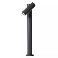 TATUM Bollard light 1x5W Integrated LED IP65 Anthracite (Lucide)