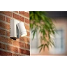TAYLOR outdoor wall spotlight 1xGU10, IP54, motion sensor, White (Lucide)