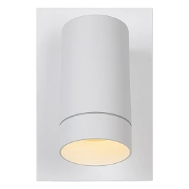 TAYLOR outdoor wall spotlight 1xGU10, IP54, motion sensor, White (Lucide)