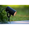 TAYLOR garden spotlight 1xGU10 black (Lucide)