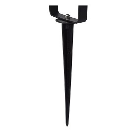 TAYLOR garden spotlight 1xGU10 black (Lucide)