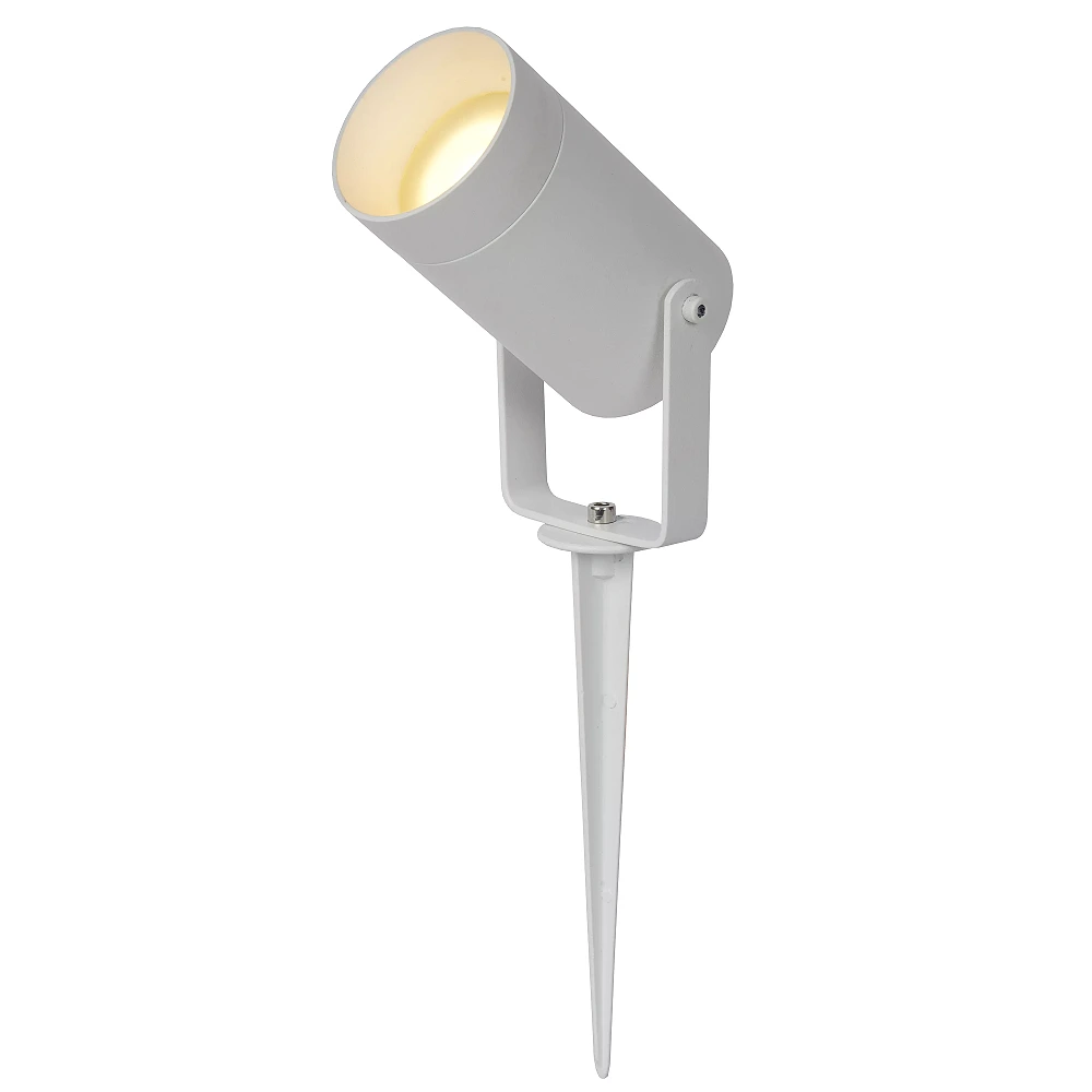 TAYLOR garden spotlight 1x50W GU10 white (Lucide)