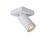 TAYLOR bathroom ceiling spotlight 1xGU10, IP44, White (Lucide)