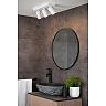 TAYLOR bathroom ceiling spotlight 3xGU10, IP44, White (Lucide)