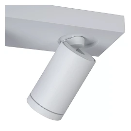 TAYLOR bathroom ceiling spotlight 3xGU10, IP44, White (Lucide)