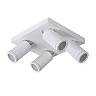 TAYLOR bathroom ceiling spotlight 4xGU10, IP44, White (Lucide)