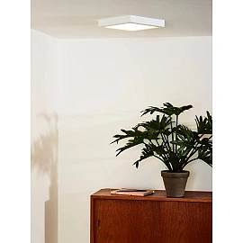 TENDO-LED griestu lampa 22 x 22 cm LED 18 W 3000K balta (Lucide)