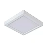 TENDO-LED flush ceiling light 22 x 22 cm LED 18 W 3000K white (Lucide)