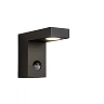 TEXAS-IR outdoor wall spotlight LED 1x7W 3000K anthracite (Lucide)