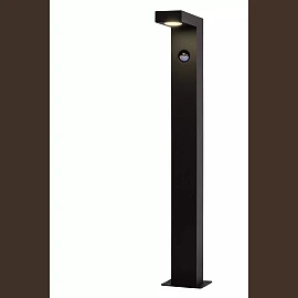 TEXAS-IR outdoor bollard light LED 7W 3000K sensor anthracite (Lucide)