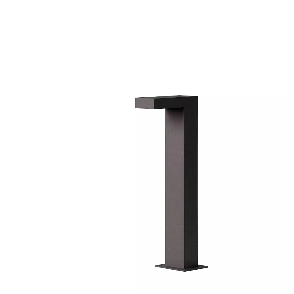 TEXAS LED outdoor bollard light 1 x 8 W 3000K anthracite (Lucide)