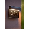 THESI LED outdoor wall light 1 x 8 W 3000K black (Lucide)