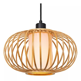 THULINE piekaramā lampa 3xE27 5 W gaiša koka modelis 03 (Lucide)