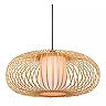 THULINE pendant light 3xE27 5 W light wood model 13 (Lucide)