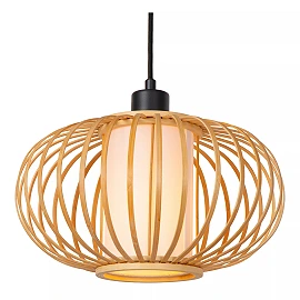 THULINE piekaramā lampa 3xE27 5 W gaiša koka modelis 13 (Lucide)