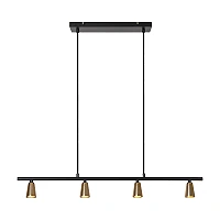 TIANA pendant light 4xGU10 champagne (Lucide)