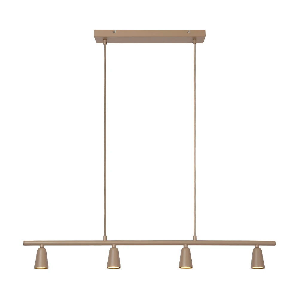 TIANA pendant light 4xGU10 taupe (Lucide)