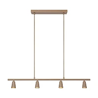 TIANA pendant light 4xGU10 taupe (Lucide)