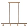 TIANA pendant light 4xGU10 taupe (Lucide)