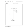 TIANA table lamp 1xGU10 taupe (Lucide)