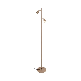 TIANA floor lamp 2xGU10 taupe (Lucide)
