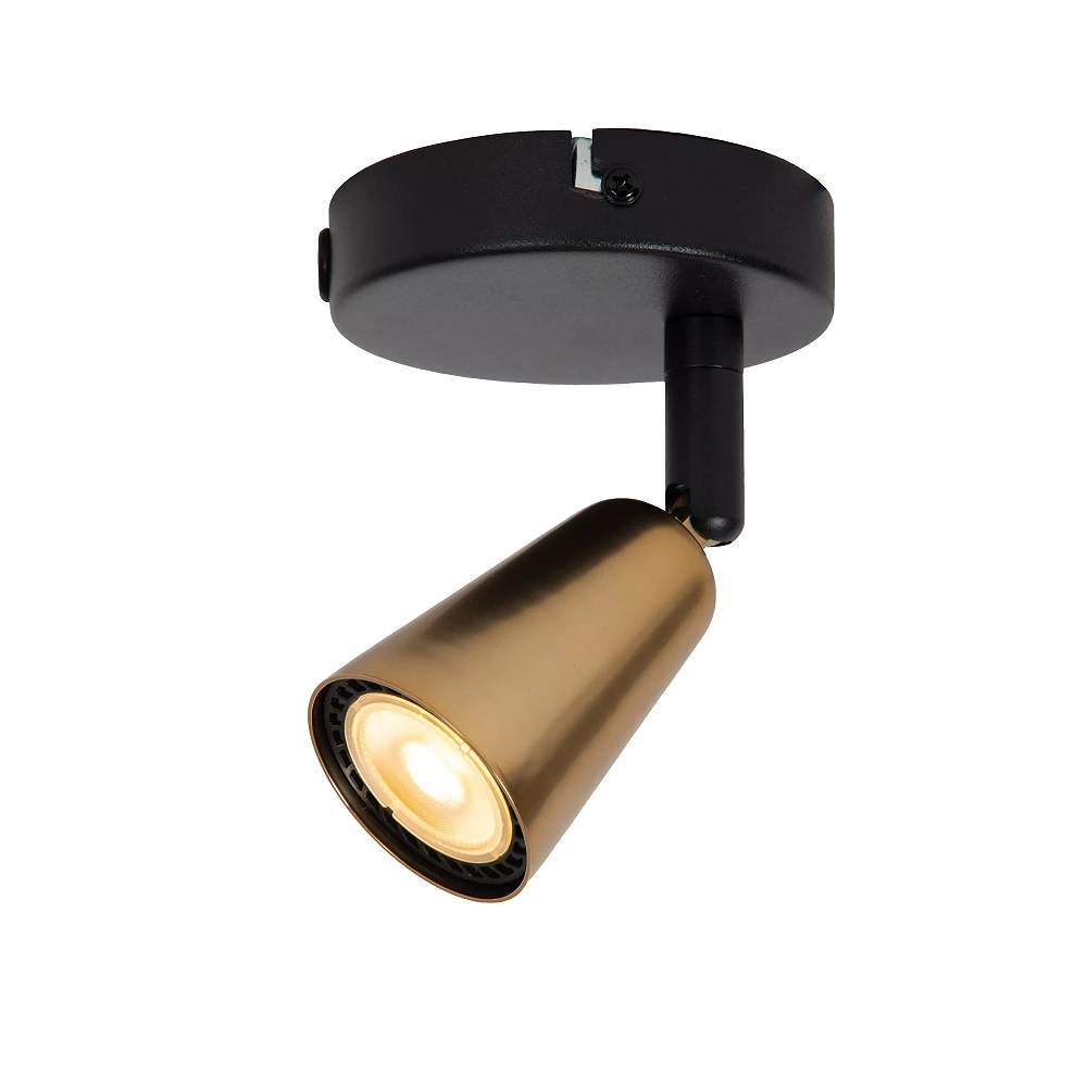 TIANA wall/ceiling spotlight 1xGU10 champagne (Lucide)