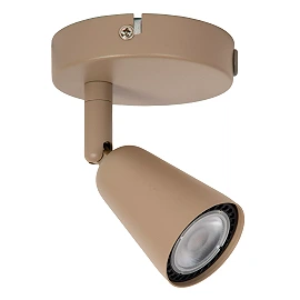 TIANA wall/ceiling spotlight 1xGU10 taupe (Lucide)
