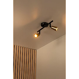 TIANA wall spotlight 2xGU10 champagne (Lucide)