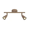 TIANA wall spotlight 2xGU10 taupe (Lucide)
