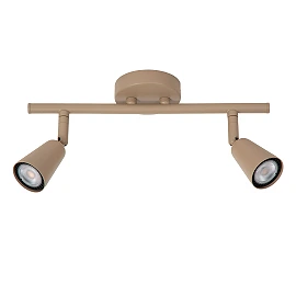 TIANA wall spotlight 2xGU10 taupe (Lucide)