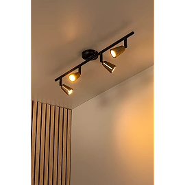 TIANA ceiling spotlight 4xGU10 champagne (Lucide)