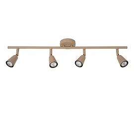 TIANA ceiling spotlight 4xGU10 taupe (Lucide)