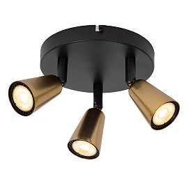 TIANA ceiling spotlight 3xGU10 champagne (Lucide)