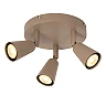 TIANA ceiling spotlight 3xGU10 taupe (Lucide)