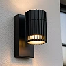 TIMBALA outdoor wall spotlight 1xGU10 black (Lucide)