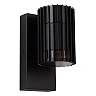 TIMBALA outdoor wall spotlight 1xGU10 black (Lucide)